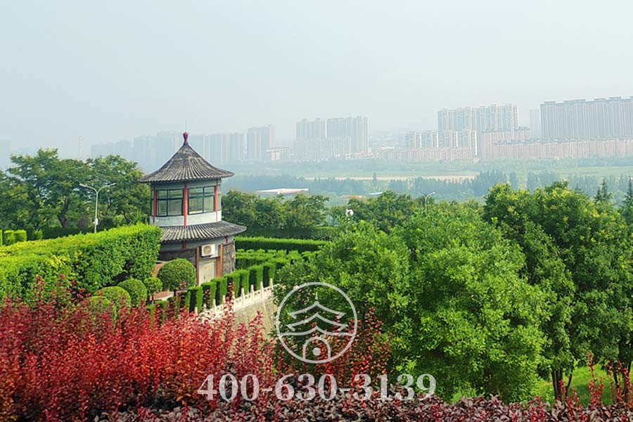 墓园远景