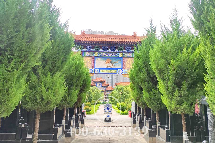 仙人居墓园大门
