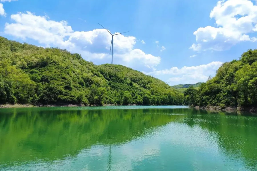 永寿美林纪念园山环水抱