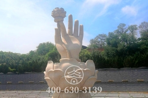 佛手雕塑