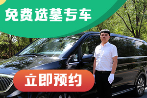 坐免费专车选墓